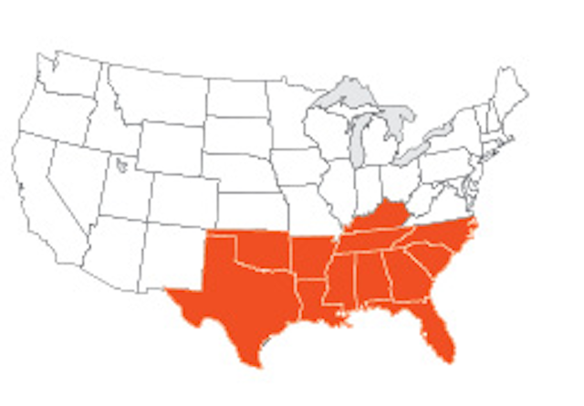Southeast