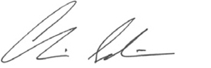 Chris Salierno Signature