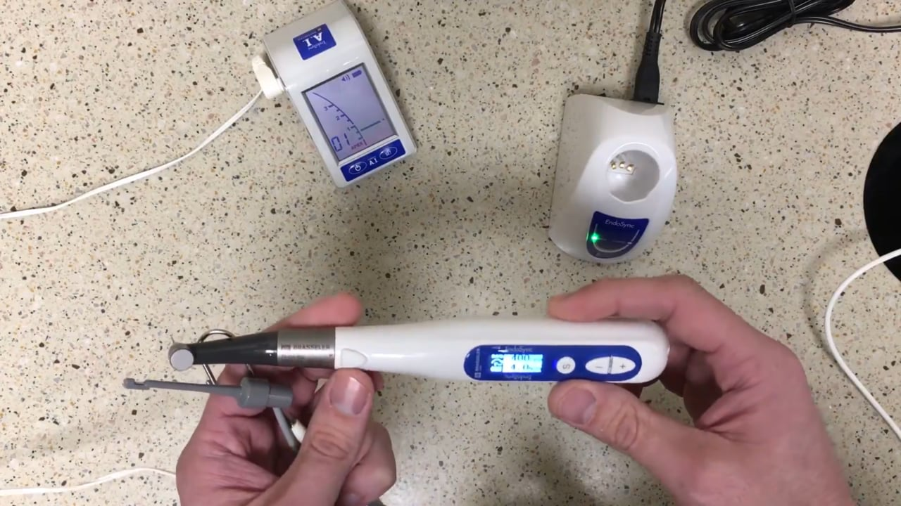 Demo Brasseler EndoSync cordless endodontic handpiece with apex locator