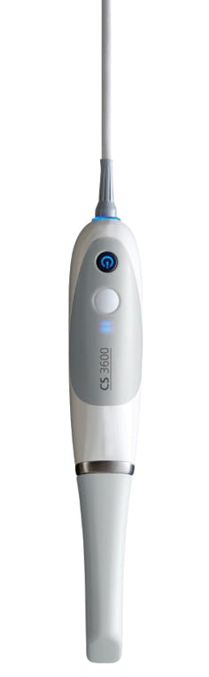The CS 3600 from Carestream Dental The CS 3600 from Carestream Dental