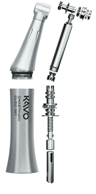 Dental handpieces are precise instruments that should be serviced only by factory authorized repair technicians, using only genuine OEM replacement parts.