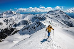 Dr. Meru in the La Sal Mountains Dr. Meru in the La Sal Mountains
