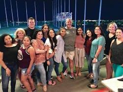 Dr. Moody and the team from New Horizon Dental Institute, a nonprofit 501(c)(3) dental office in Tempe, Arizona, enjoy a beautiful night at Scottsdale’s Top Golf. Dr. Moody and the team from New Horizon Dental Institute, a nonprofit 501(c)(3) dental office in Tempe, Arizona, enjoy a beautiful night at Scottsdale’s Top Golf.