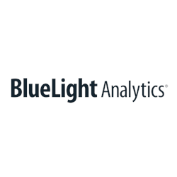 Blue Light Analytics Logo Dark Blue