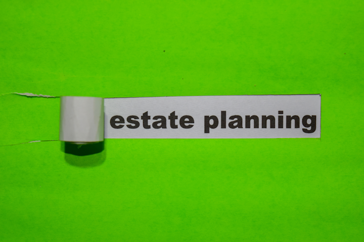 Copyright Bang Oland Dreamstime Estate Planning Green Background