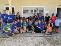 Volunteers from the office of Dr. Steven M. Pilpovich (back row, far left) and SI visited Good Samaritan Hospital in November 2019 to help deliver care. Volunteers from the office of Dr. Steven M. Pilpovich (back row, far left) and SI visited Good Samaritan Hospital in November 2019 to help deliver care.