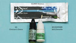 Figure 4: Glutaraldehyde-containing products (5% glutaraldehyde and 35% HEMA) Figure 4: Glutaraldehyde-containing products (5% glutaraldehyde and 35% HEMA)