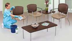 Properly cleaning vinyl and metal furniture is easier than wood and fabric. Properly cleaning vinyl and metal furniture is easier than wood and fabric.