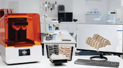 Figure 1: The Form 3B from Formlabs is an easy-to-use 3D printer designed with dentistry in mind.