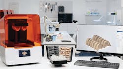 Figure 1: The Form 3B from Formlabs is an easy-to-use 3D printer designed with dentistry in mind. Figure 1: The Form 3B from Formlabs is an easy-to-use 3D printer designed with dentistry in mind.