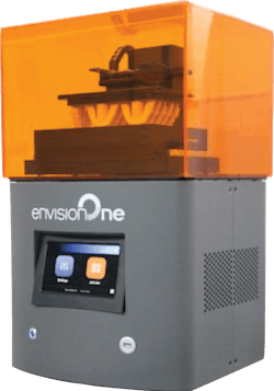 Figure 6: The EnvisionOne printer is a super-fast cDLM printer with a surprisingly large build plate.