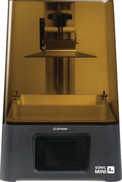 Figure 7: The Phrozen Sonic Mini 4K costs less than $300 and can print at an XY resolution of 25 microns. Figure 7: The Phrozen Sonic Mini 4K costs less than $300 and can print at an XY resolution of 25 microns.