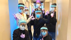 The team members of Dr. Christina Kulesa's Northstar Family Dental office in Westerville, Ohio, show their enthusiasm for their practice. The team members of Dr. Christina Kulesa's Northstar Family Dental office in Westerville, Ohio, show their enthusiasm for their practice.