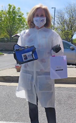 Dr. Rief shown here participating in Crossroads Cares. Dr. Rief shown here participating in Crossroads Cares.