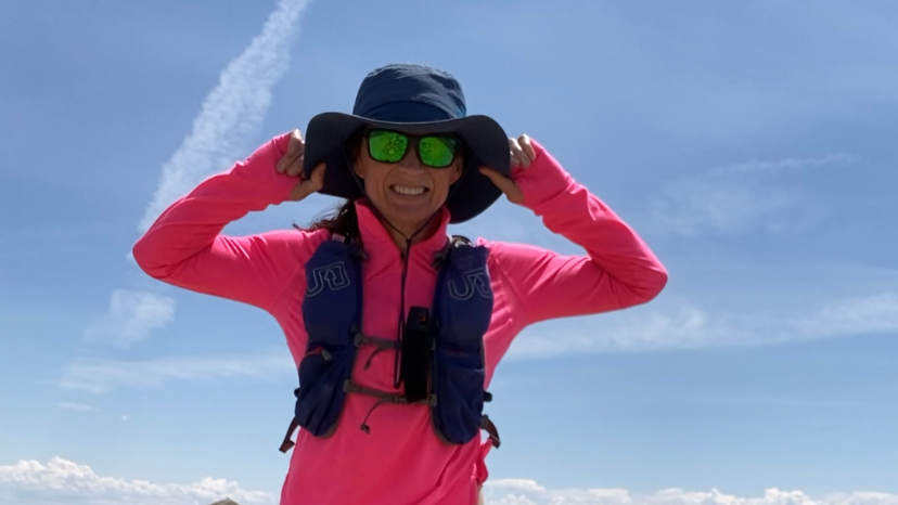 Stacey Gividen, DDS, at 10,000 feet and smiling, just outside of Yellowstone National Park.