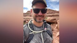 Dr. Clinton Timmerman attempts the Moab 240. Dr. Clinton Timmerman attempts the Moab 240.