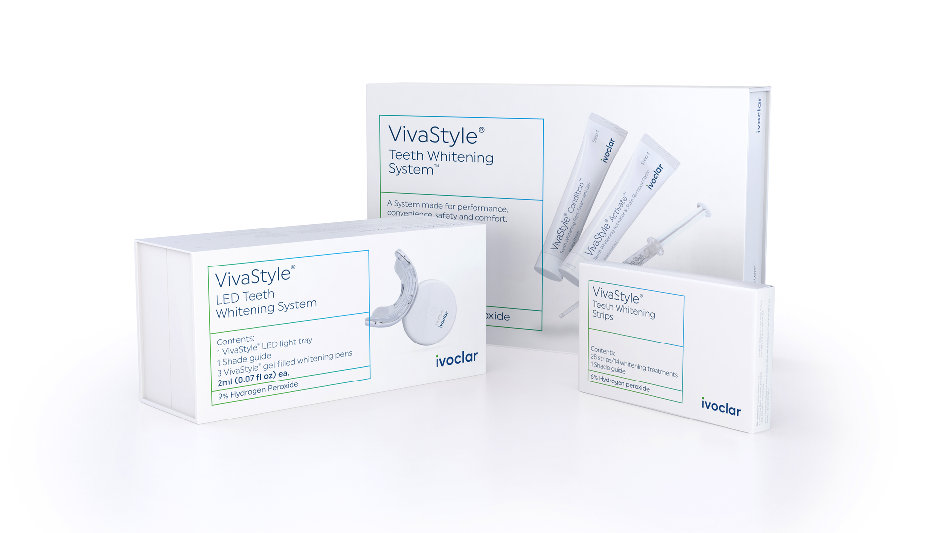 Whitening System Strips And Led Light Box Group New 6320814573de2