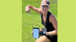 While pickleball is Dr. Erin Elliott's first love, golf is a close second. While pickleball is Dr. Erin Elliott's first love, golf is a close second.