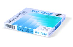 Figure 8: Rubber dam is available in different weights and colors to satisfy operator preference. Figure 8: Rubber dam is available in different weights and colors to satisfy operator preference.