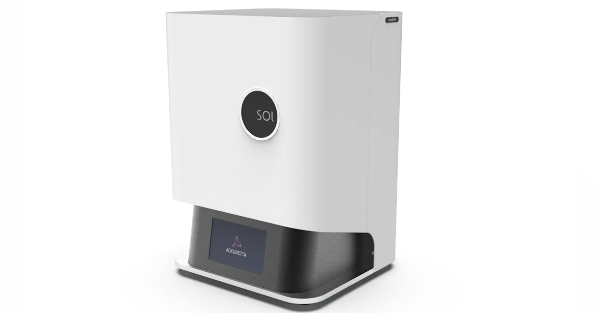 Sol Plus Printer Product review: Sol 3D printer by Ackuretta | Dental Economics