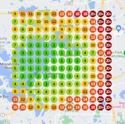 Google Maps Grid Report Google Maps Grid Report