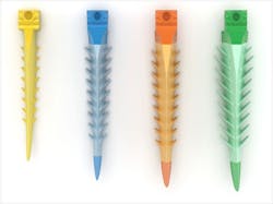 Figure 5: These are the adaptive wedges of the Composi-Tight system. Figure 5: These are the adaptive wedges of the Composi-Tight system.