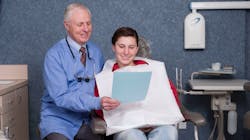 Figure 2: The dentist has the final say relative to treatment plans and eventual treatment. However, educated staff members can also provide excellent education concerning potential treatment options and counsel patients about their needed treatment. Figure 2: The dentist has the final say relative to treatment plans and eventual treatment. However, educated staff members can also provide excellent education concerning potential treatment options and counsel patients about their needed treatment.