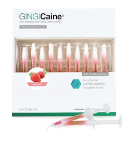 Gingicaine Oral Anesthetic Gel In Syringe