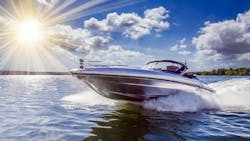 65eb316a684c4c001e72b6c3 Firefly Silver Speedboat Dramatic Blue Skies With 65eb316a684c4c001e72b6c3 Firefly Silver Speedboat Dramatic Blue Skies With