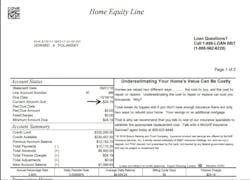 Figure 1: My house payment of $24.19 Figure 1: My house payment of $24.19