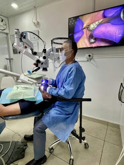 Figure 4: Dental microscope Figure 4: Dental microscope