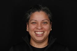 Figure 2: Full-face big smile with teeth apart allows for 2D smile design and superimposition of STL files for 3D design. Figure 2: Full-face big smile with teeth apart allows for 2D smile design and superimposition of STL files for 3D design.