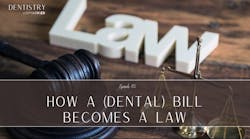 How a (dental) bill becomes a law How a (dental) bill becomes a law