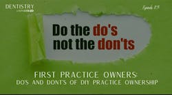 The dos and don'ts of DIY practice ownership with Jonathan Miller The dos and don'ts of DIY practice ownership with Jonathan Miller