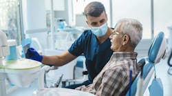 elderly dental patient elderly dental patient