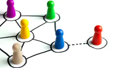 Visual representation of leader and staff members