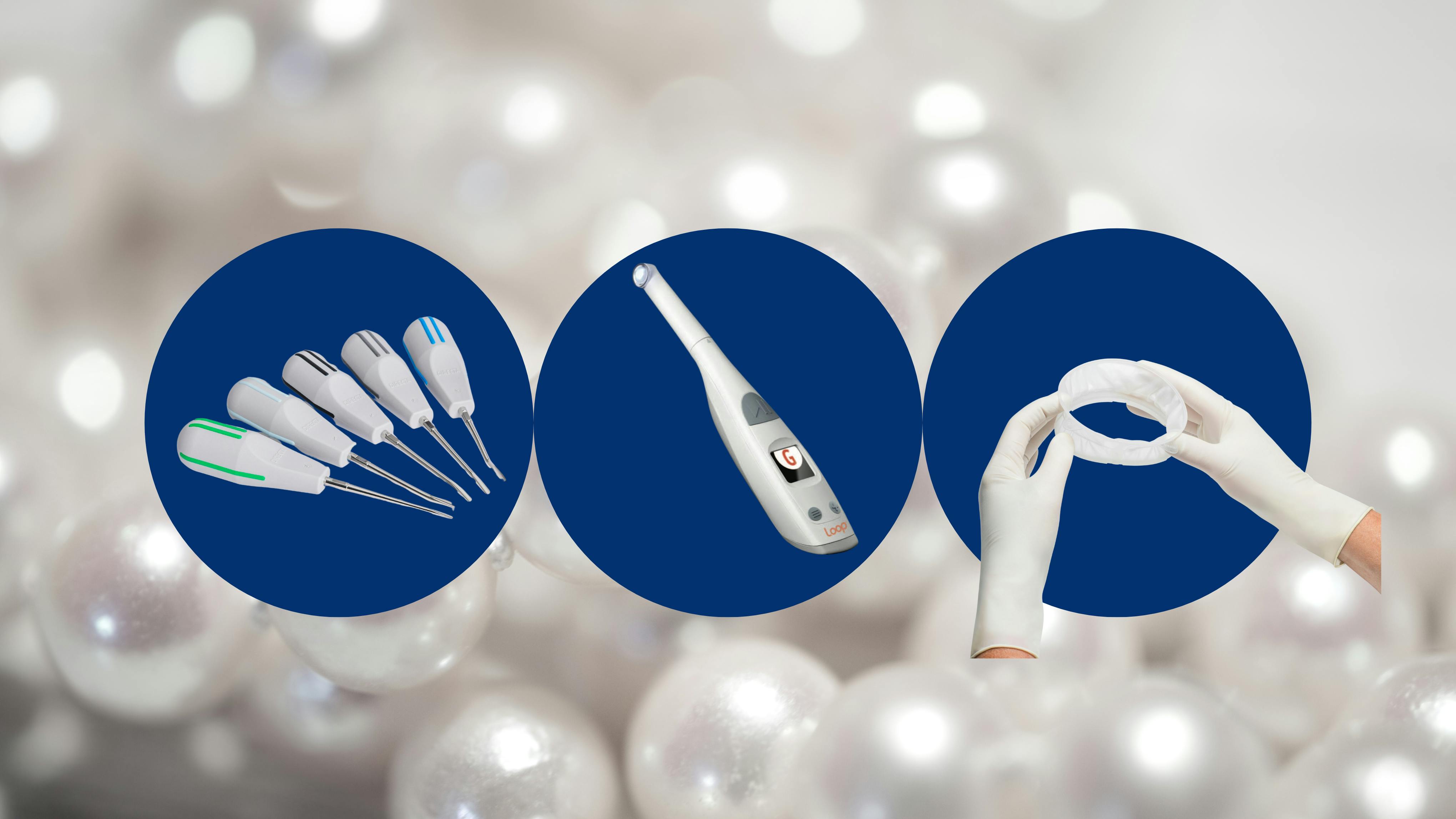 Product images of three products reviewed