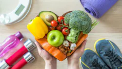 a montage of healthy images—healthy foods, exercise shoes, water bottle, and other concepts denoting a healthy lifestyle a montage of healthy images—healthy foods, exercise shoes, water bottle, and other concepts denoting a healthy lifestyle